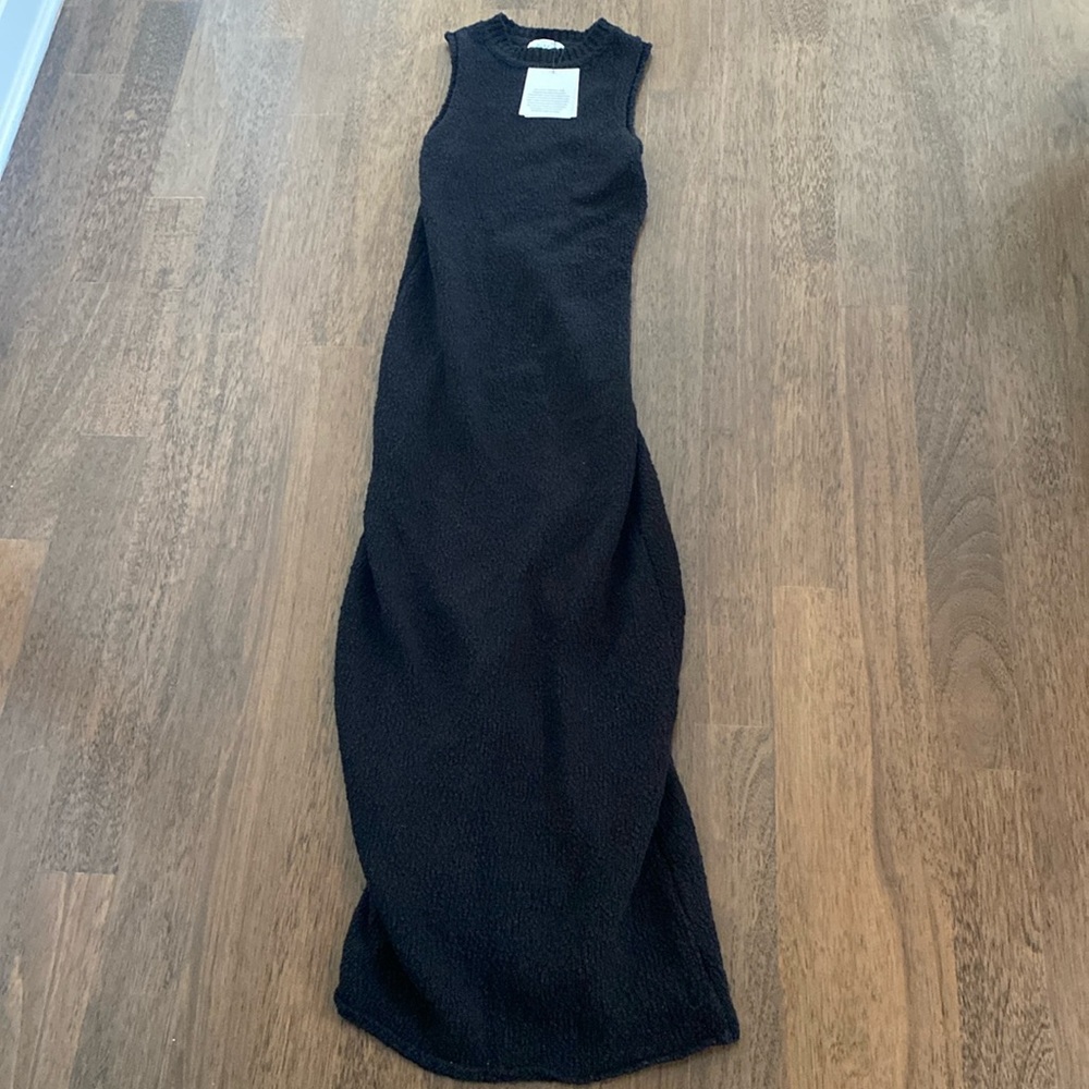 Dissh black maxi dress